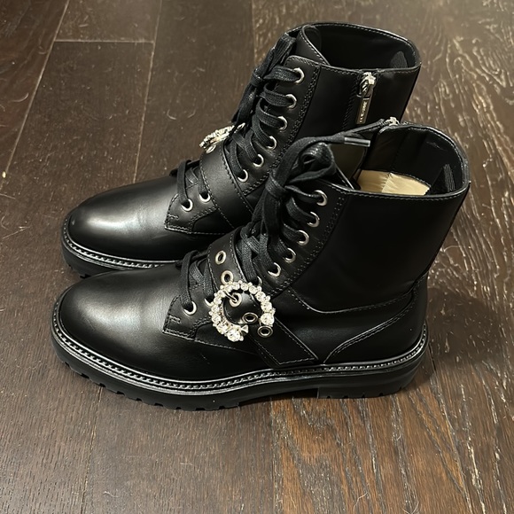 Jimmy Choo Combat Boots - Picture 2 of 11
